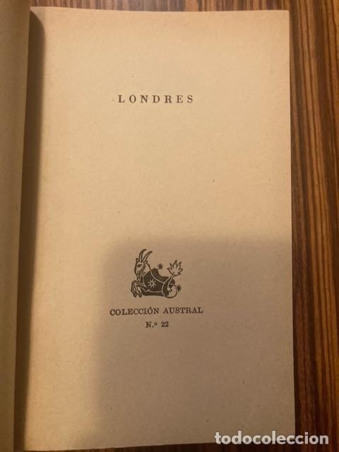 Libros de segunda mano: LA CIUDAD AUTOM&Aacute;TICA Y LONDRES - JULIO CAMBA - Foto 3