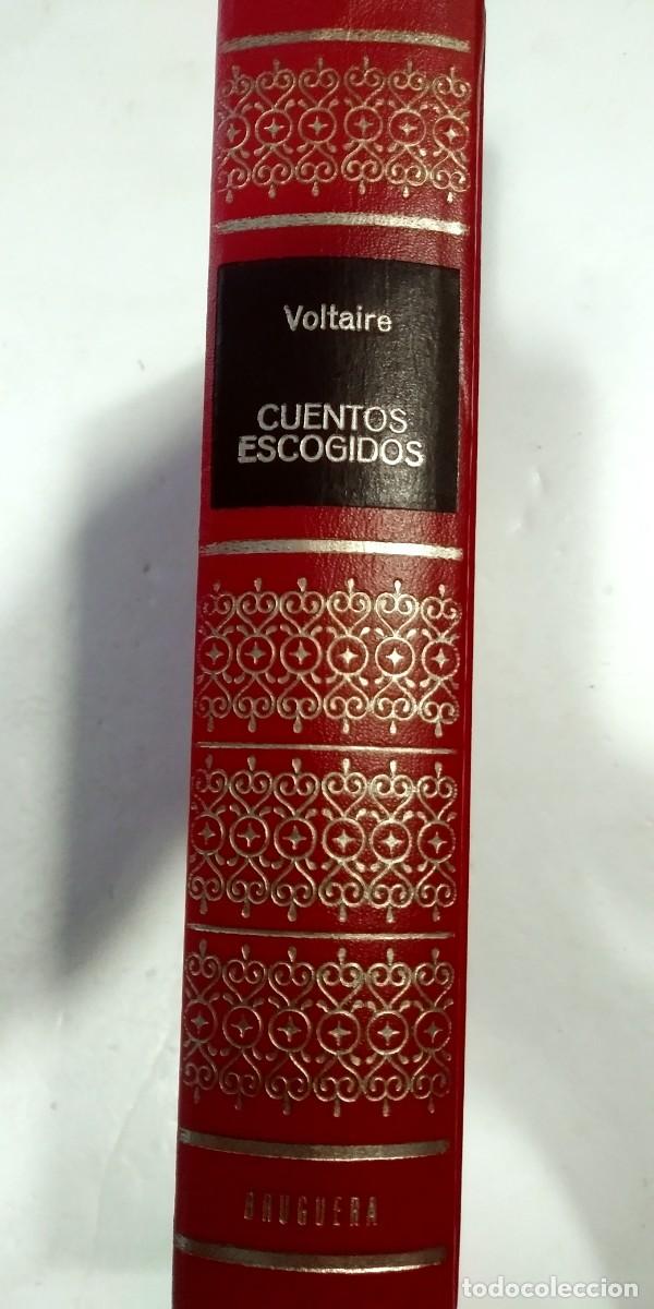 Libros de segunda mano: Cuentos escogidos Voltaire - Foto 2