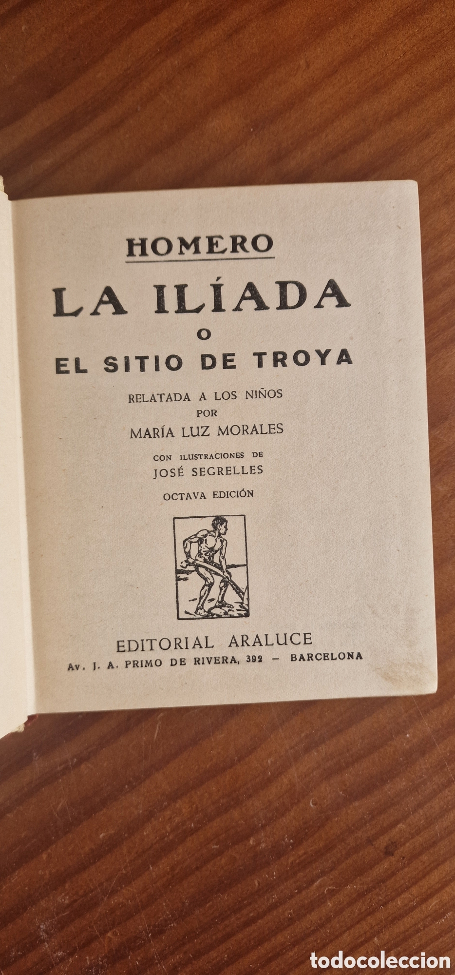 Libros de segunda mano: La Iliada o el sitio de Troya - Foto 3