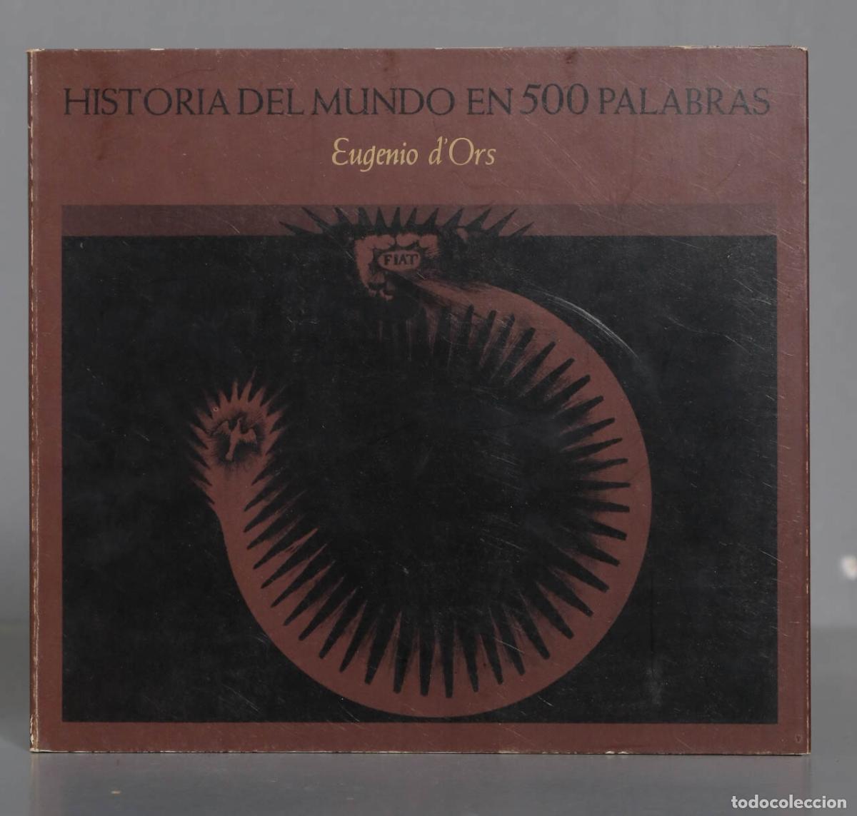 Second hand books: Historia del mundo en 500 palabras D&acute;Ors