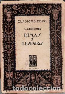 Libros de segunda mano: Rimas y leyendas, G.A. Becquer - Foto 1