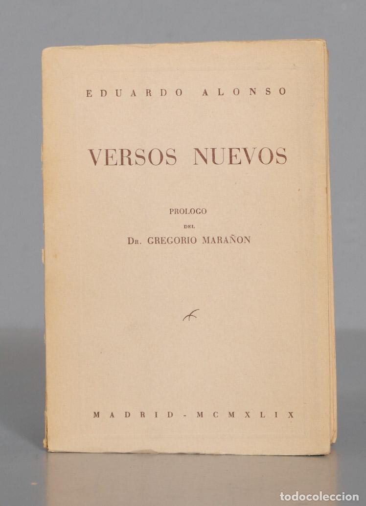 Libri di seconda mano: Versos nuevos Alonso. 1949