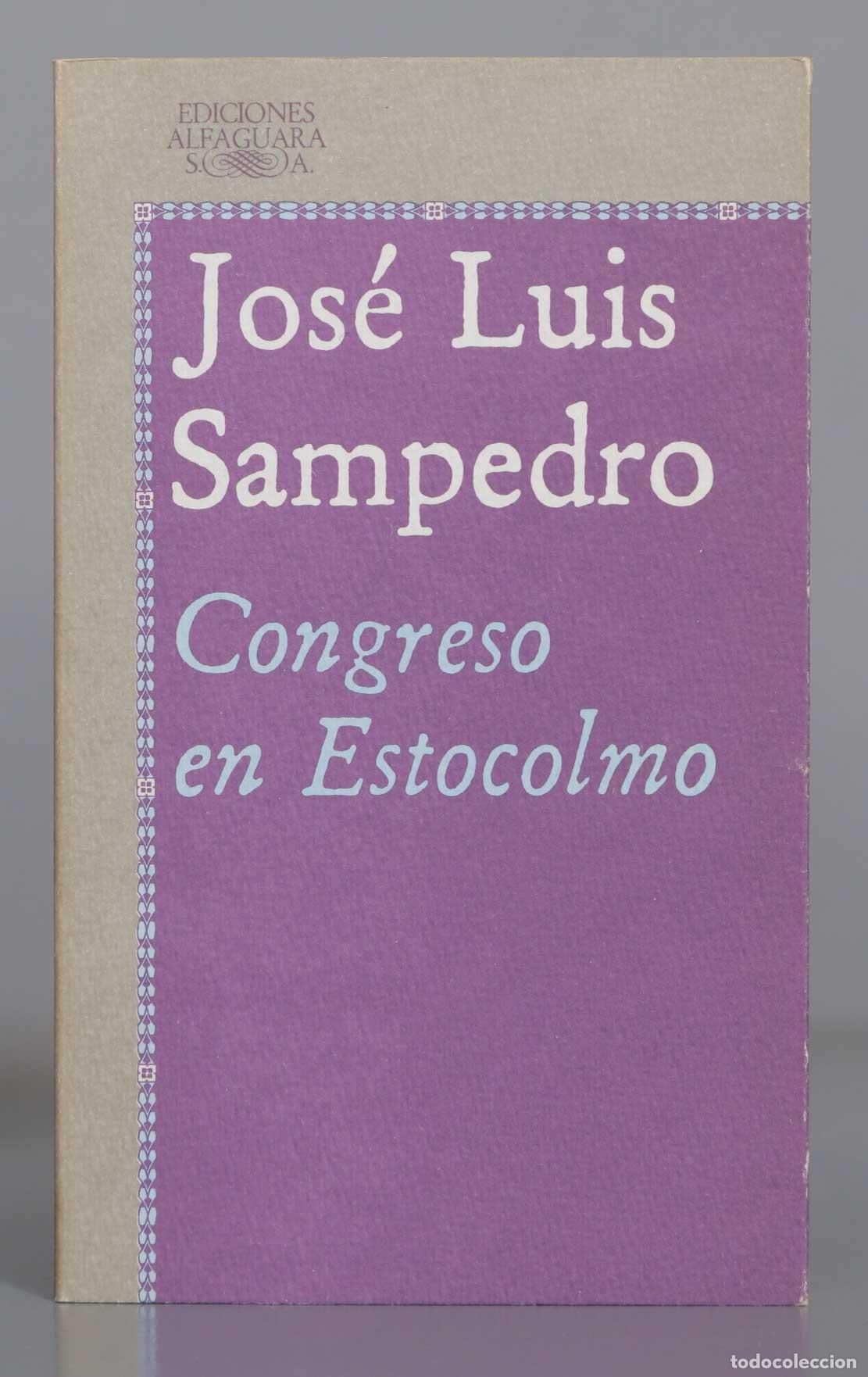 Libros de segunda mano: Congreso en Estocolmo Sampedro 1983 - Foto 1