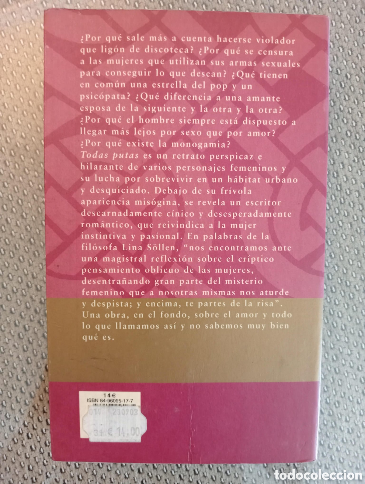 Libros de segunda mano: Todas putas / Hern&aacute;n Mingoya - Foto 4
