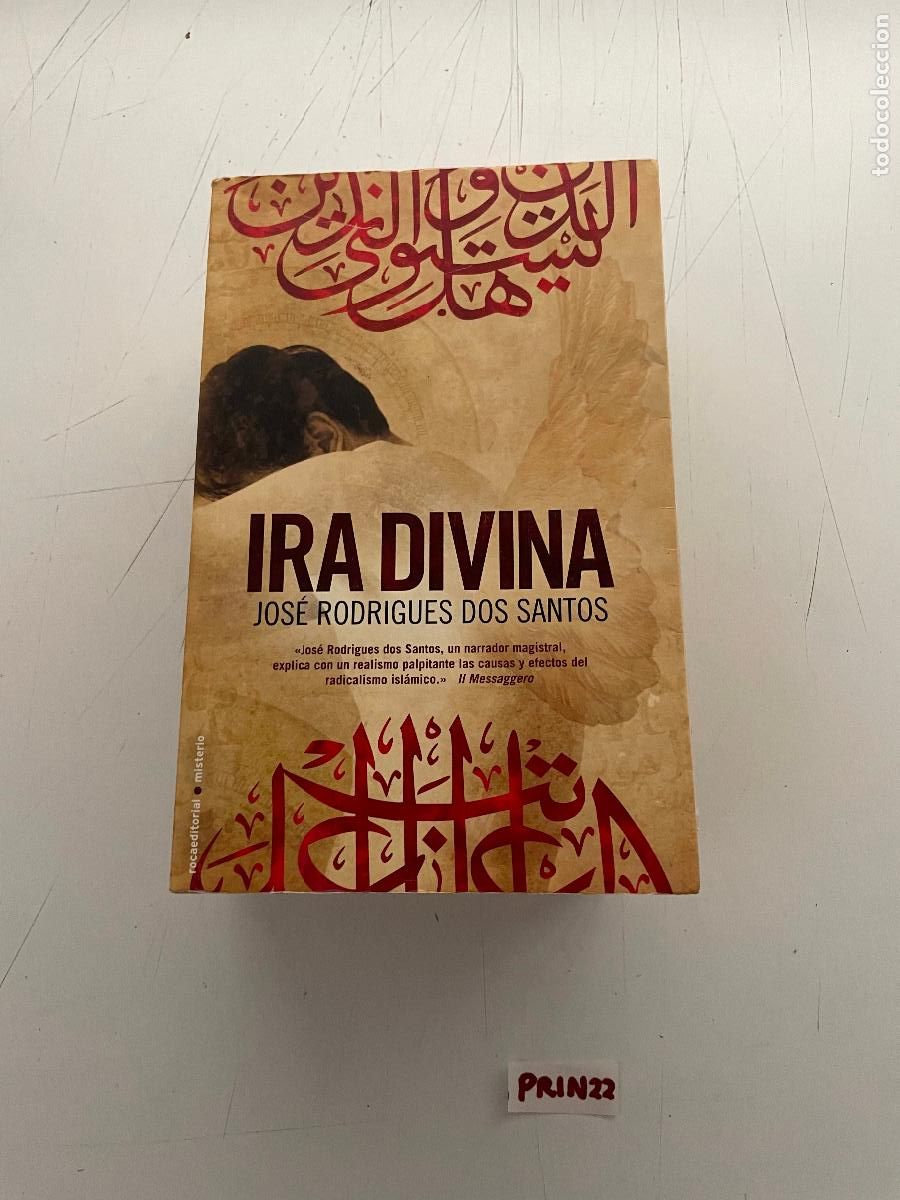 Libros de segunda mano: Libro: libro Ira Divina - Foto 1