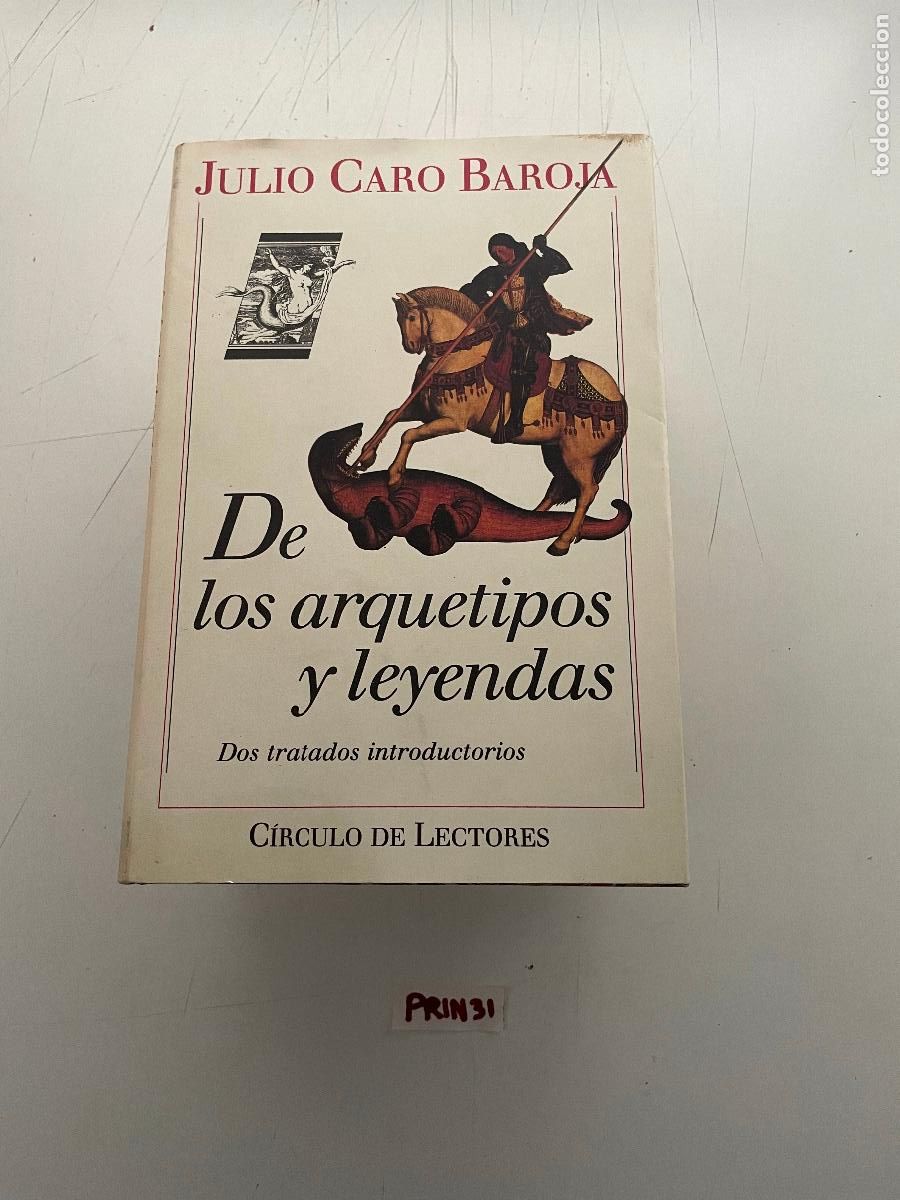 Libros de segunda mano: Libro: de los arquetipos y leyendas - Foto 1