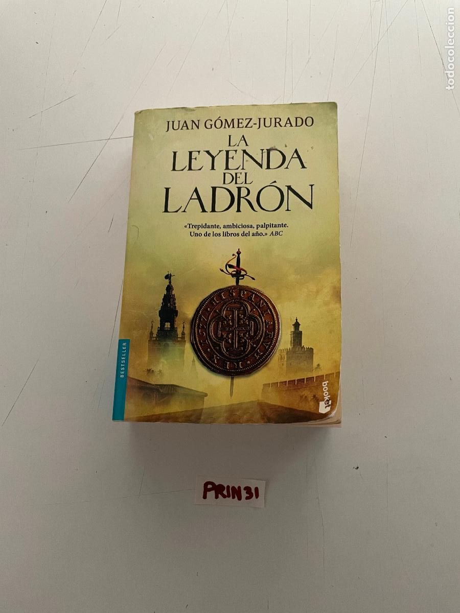Libros de segunda mano: Libro: la leyenda del ladr&oacute;n - Foto 1