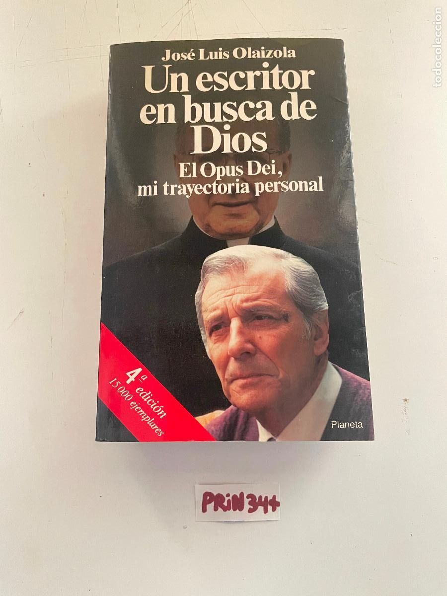 Libros de segunda mano: Libro: Un escritor en busca De Dios - Foto 1