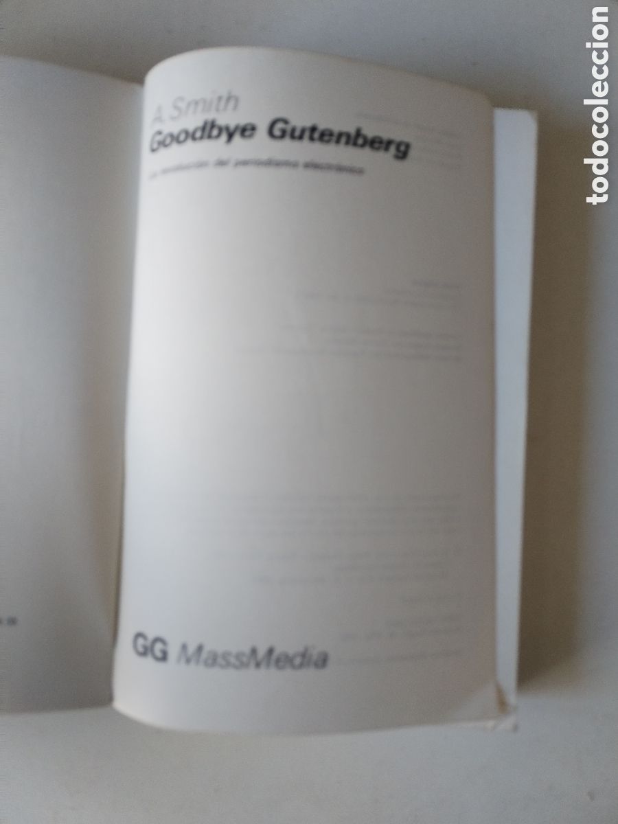 Libros de segunda mano: GOODBYE GUTENBERG/A. SMITH - Foto 2