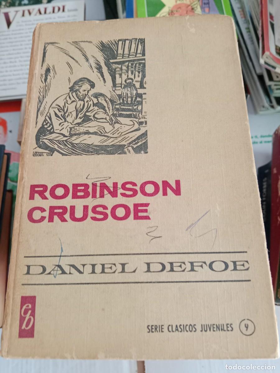 Libros de segunda mano: TOP-13 LIBRO ROBINSON CRUSOE DANIEL DEFOE - Foto 1