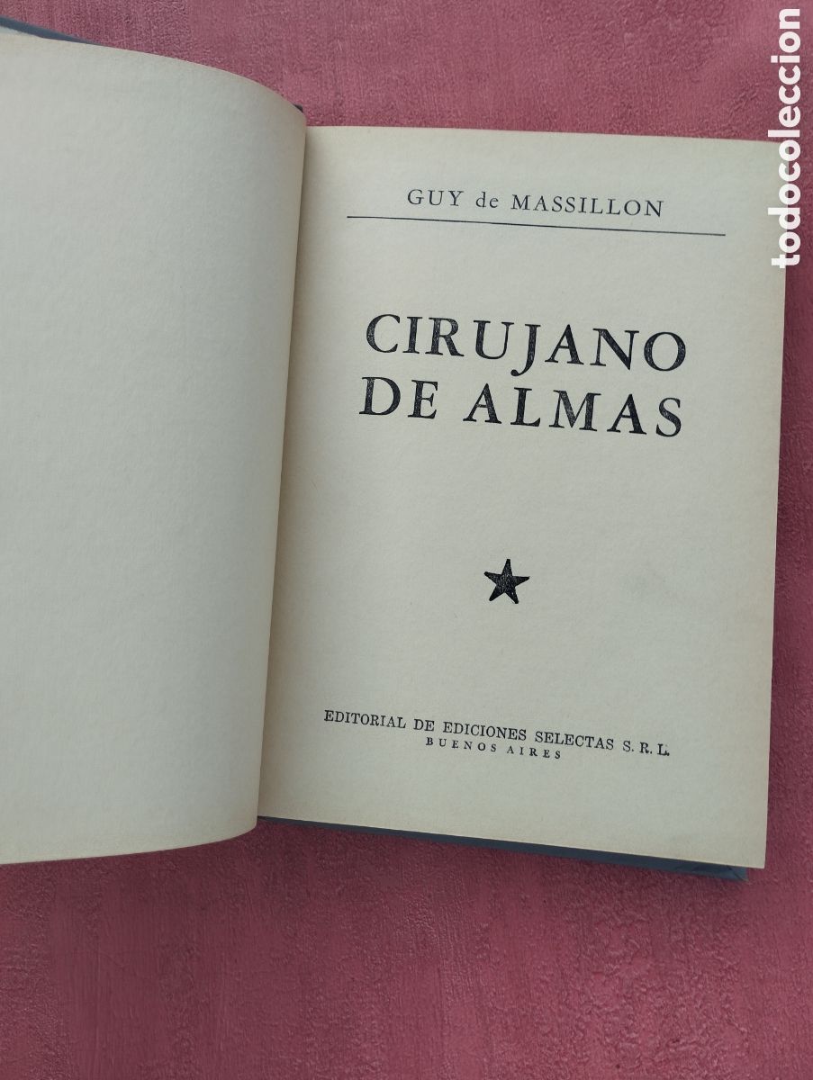 Libros de segunda mano: Cirujano de almas. Guy de Massillon. - Foto 1