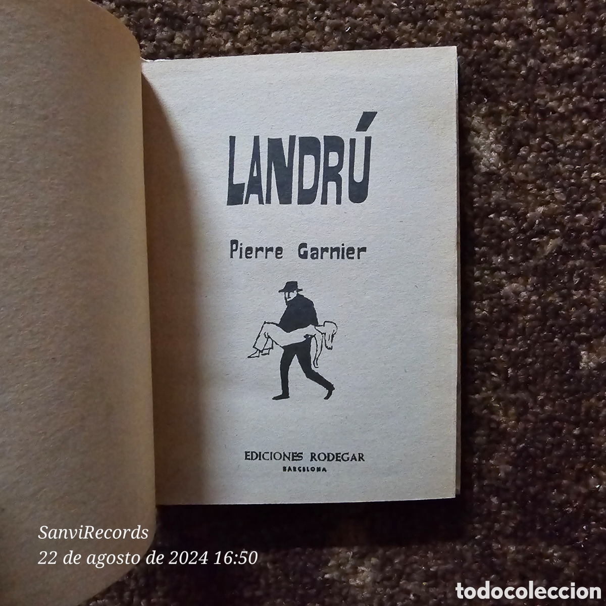 Libros de segunda mano: LANDR&Uacute; (PIERRE GARNIER) (RODEGAR) - Foto 2