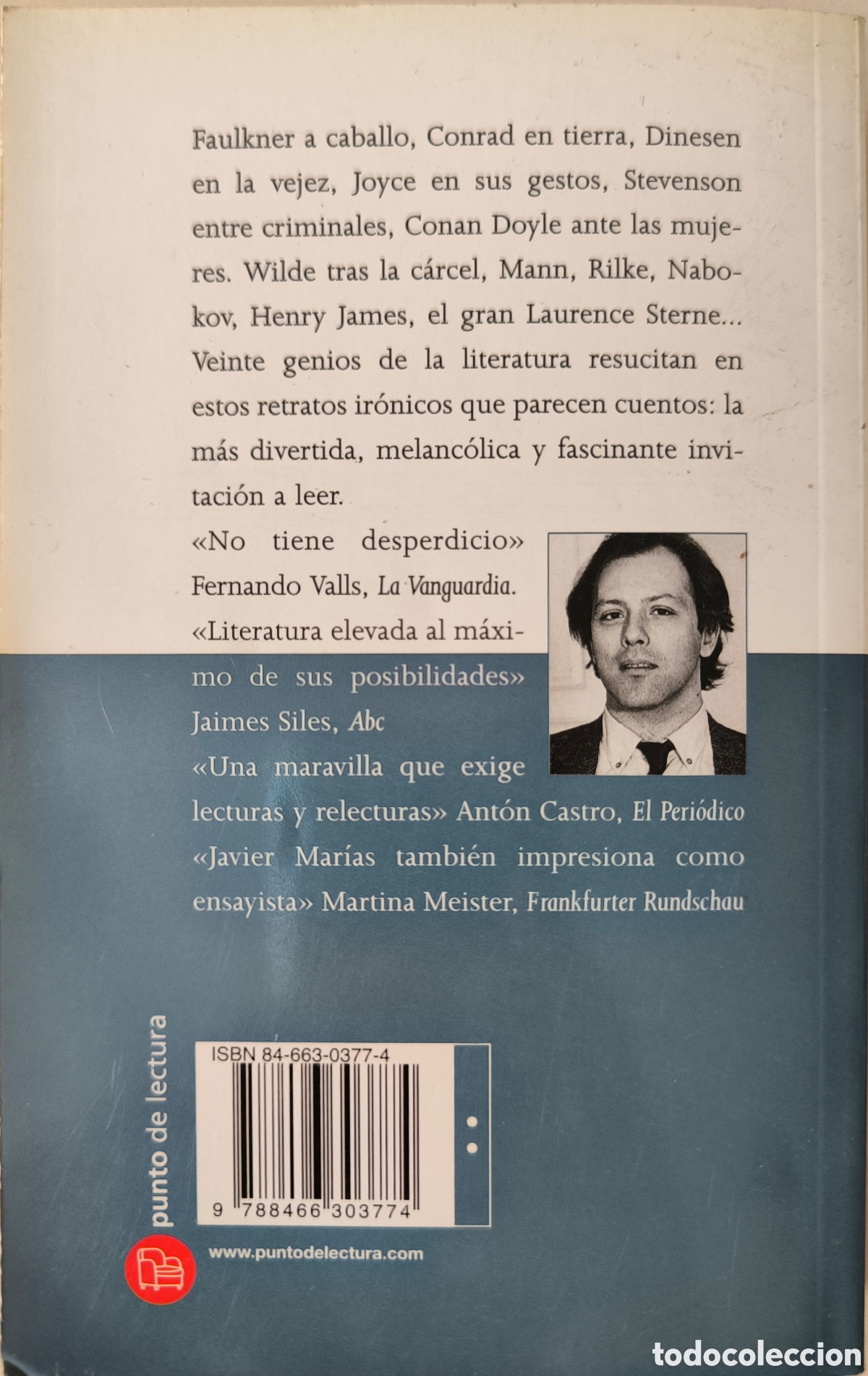 Libros de segunda mano: VIDAS ESCRITAS. JAVIER MAR&Iacute;AS - Foto 2