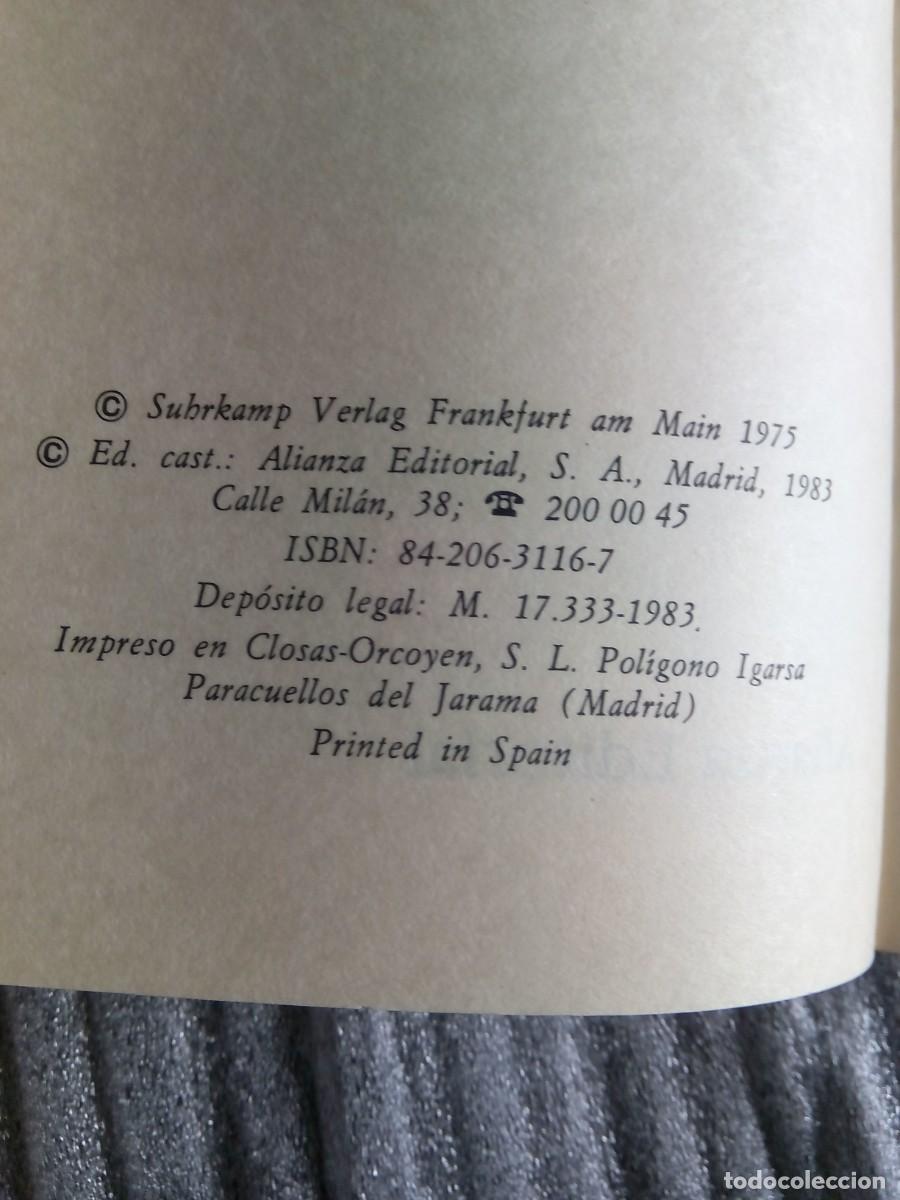 Libros de segunda mano: CORRECCI&Oacute;N / THOMAS BERNHARD - Foto 5