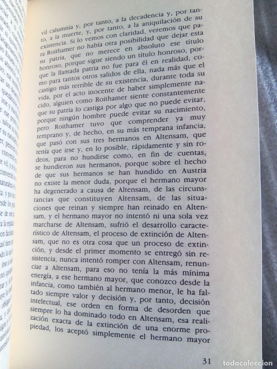 Libros de segunda mano: CORRECCI&Oacute;N / THOMAS BERNHARD - Foto 6