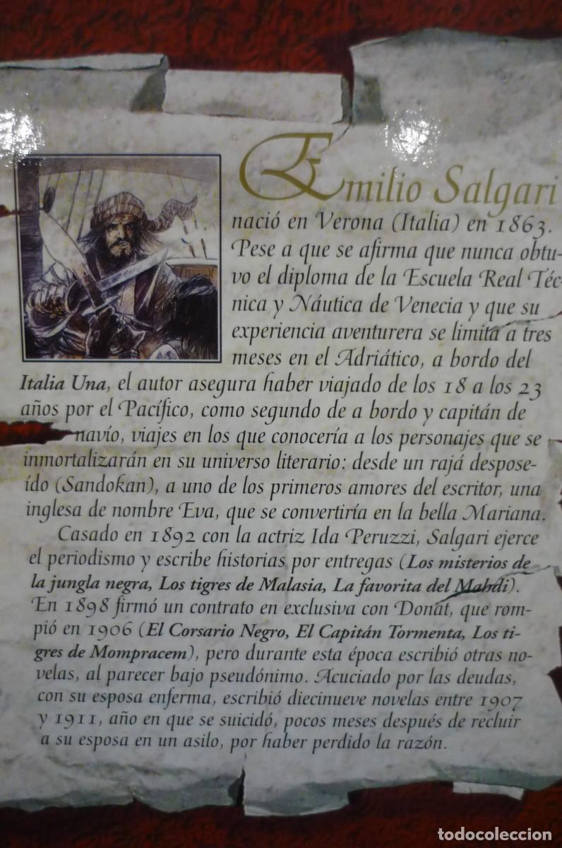 Libros de segunda mano: LA PERLA DEL R&Iacute;O ROJO, DE EMILIO SALGARI. - Foto 4
