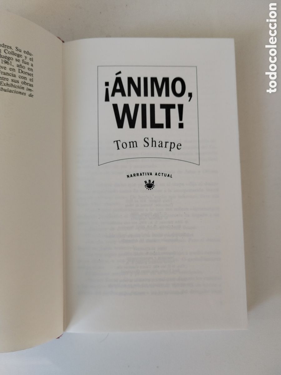 Libros de segunda mano: &Aacute;NIMO WILT/TOM SHARPE - Foto 2
