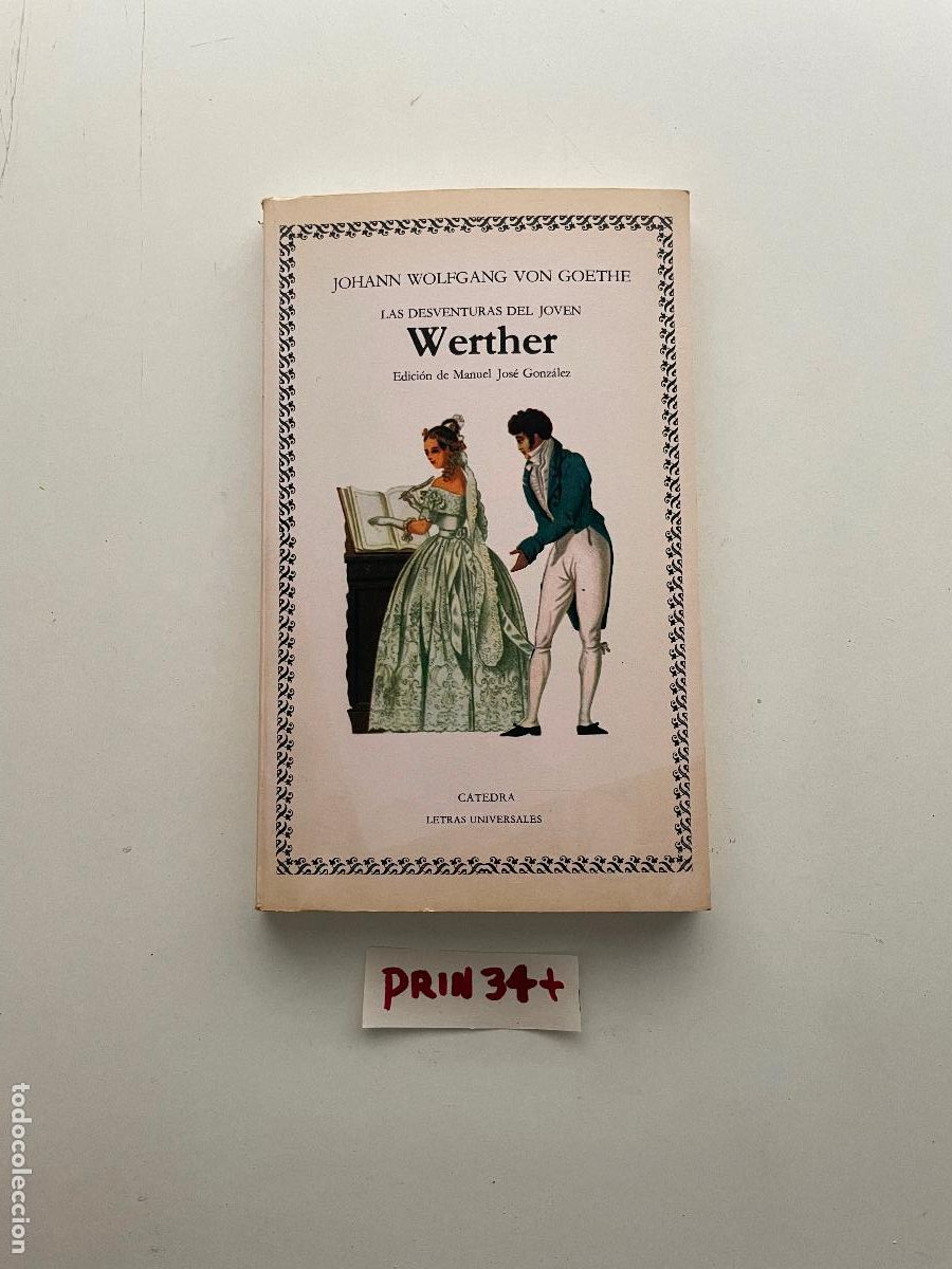 Libros de segunda mano: Libro: las desventuras del joven Werther - Foto 1