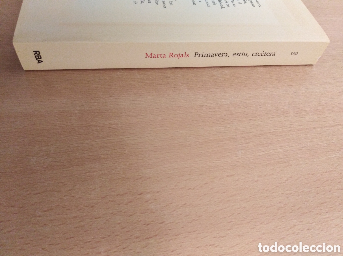 Libros de segunda mano: PRIMAVERA, ESTIU, ETC&Egrave;TERA. Marta Rojals - Foto 6