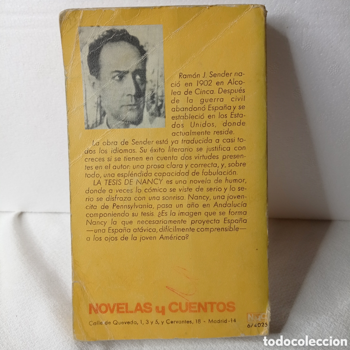 Libros de segunda mano: La tesis de Nancy,Ram&oacute;n J.Sender - Foto 2