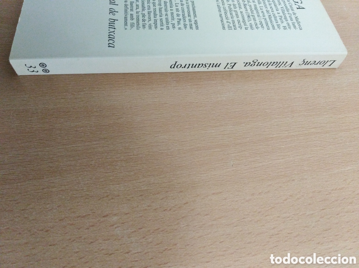 Libros de segunda mano: EL MISANTROP. Lloren&ccedil; Villalonga - Foto 3