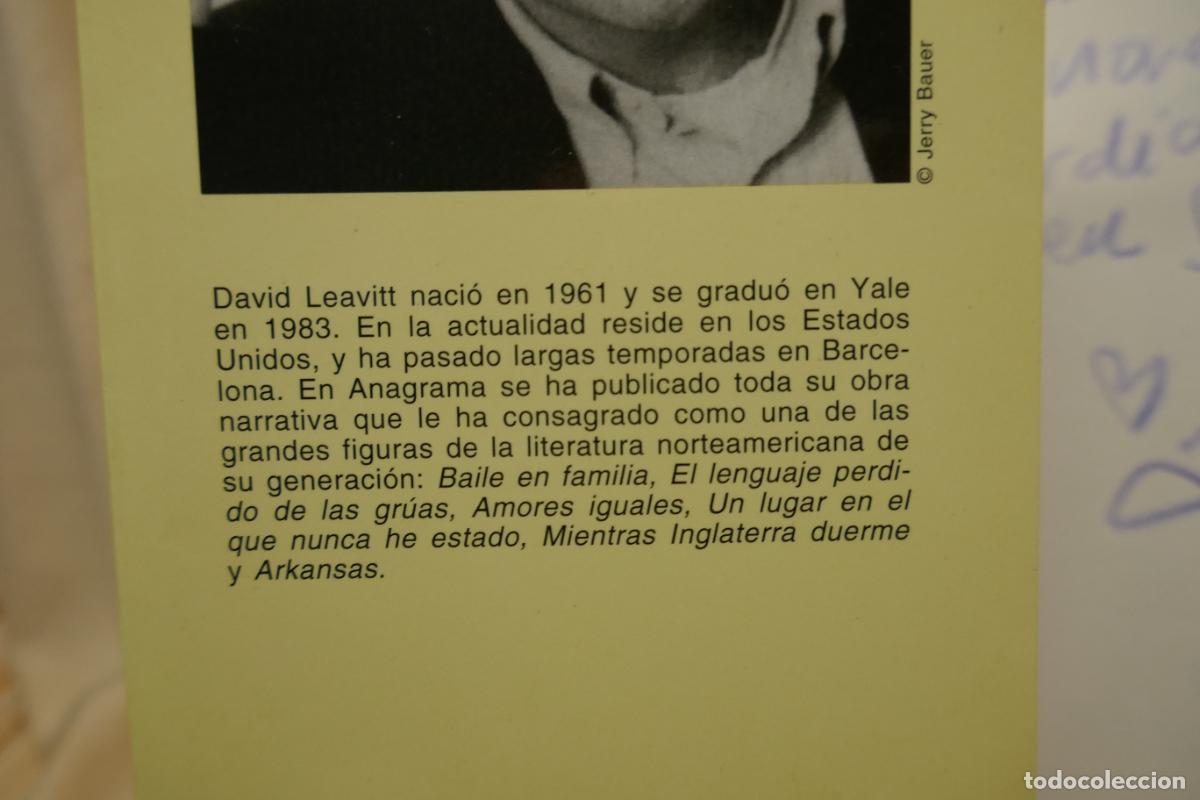 Libros de segunda mano: ARKANSAS - DAVID LEAVITT - ANAGRAMA - Foto 5