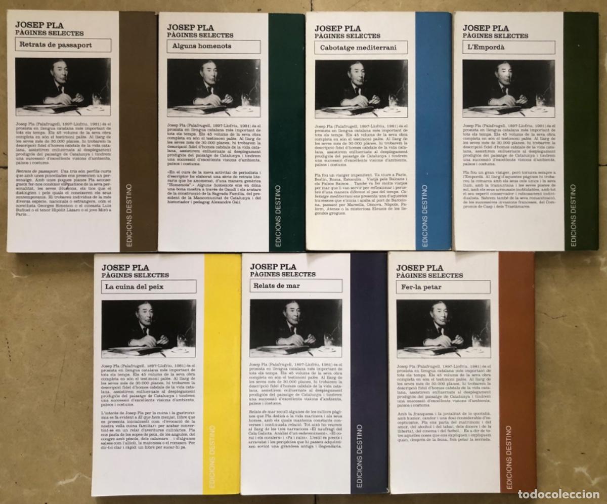 Libros de segunda mano: JOSEP PLA - 7 LIBROS - EMPORD&Agrave; HOMENOTS - Foto 2
