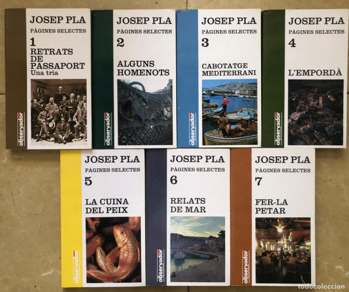 Libros de segunda mano: JOSEP PLA - 7 LIBROS - EMPORD&Agrave; HOMENOTS - Foto 1