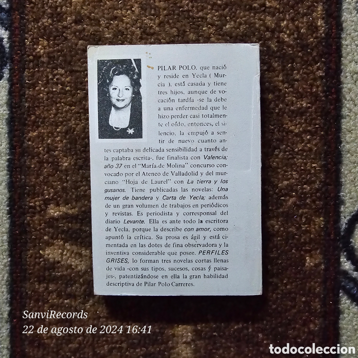 Libros de segunda mano: PERFILES GRISES (PILAR POLO) - Foto 2