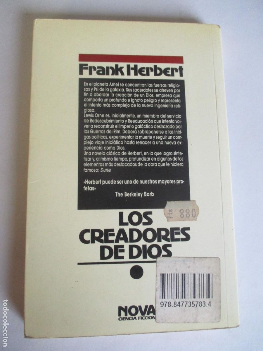 Libros de segunda mano: FRANK HERBERT Los creadores de Dios W28978 - Foto 2