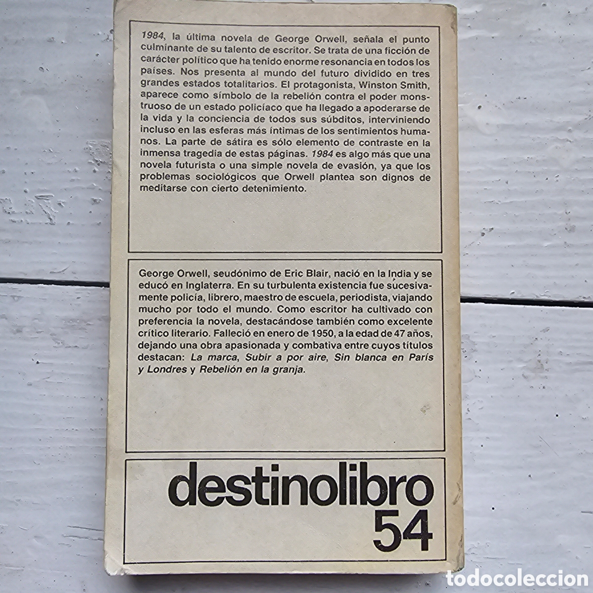 Libros de segunda mano: George Orwell - 1984 - Foto 2