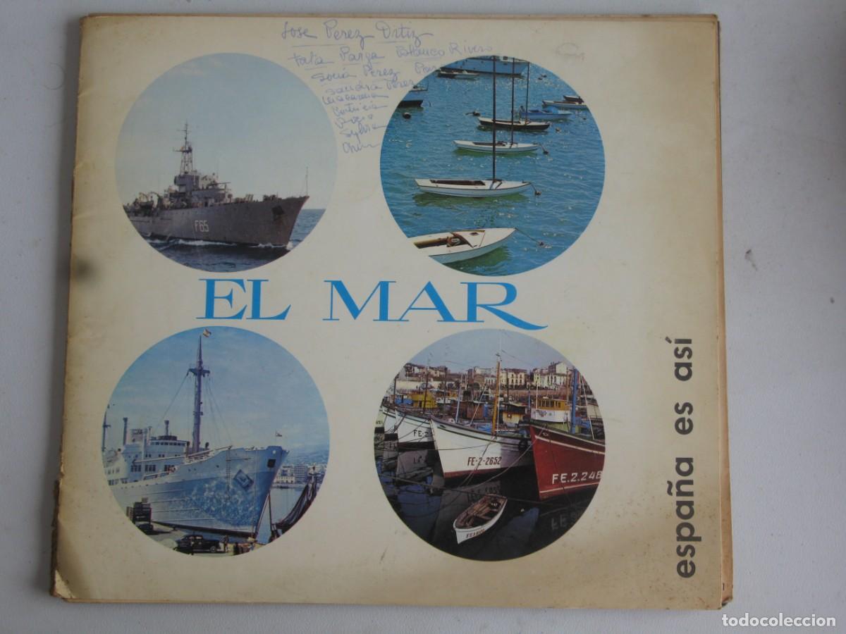 Libros de segunda mano: Libro Espa&ntilde;a es as&iacute; - El Mar - Foto 1