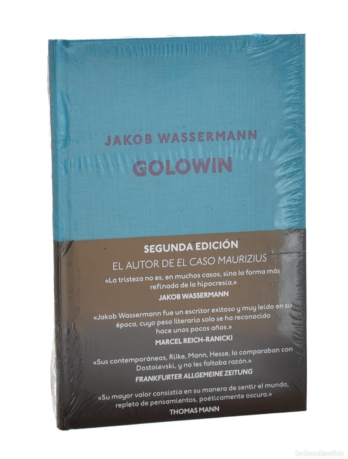 Libros de segunda mano: GOLOWIN - WASSERMAN, Jakob - Foto 1