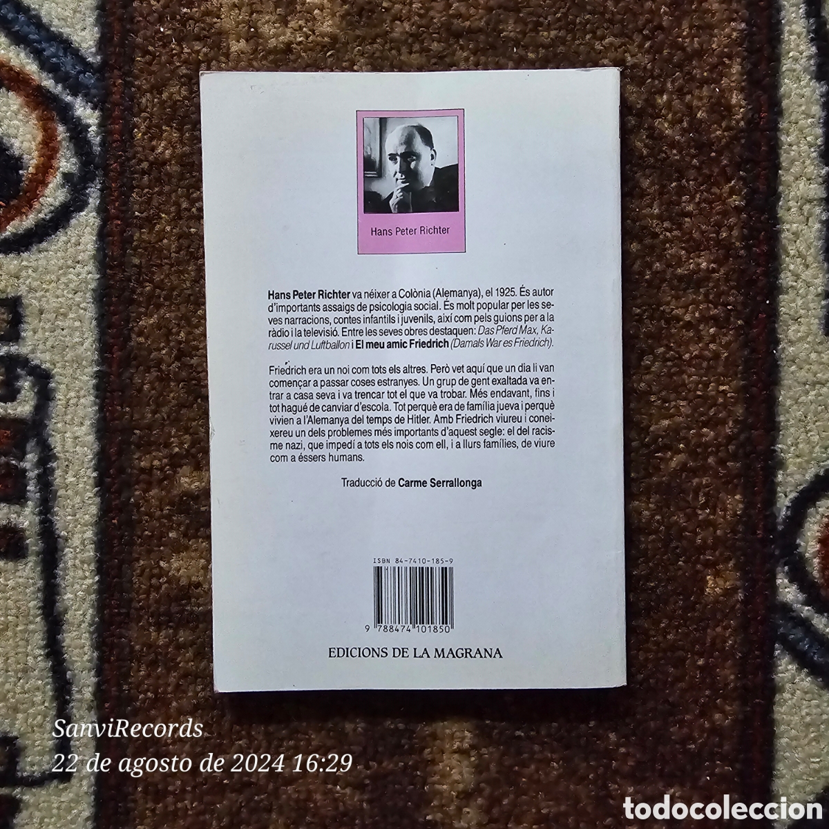 Libros de segunda mano: EL MEU AMIC FRIEDRICH (HANS PETER RICHTER) - Foto 2