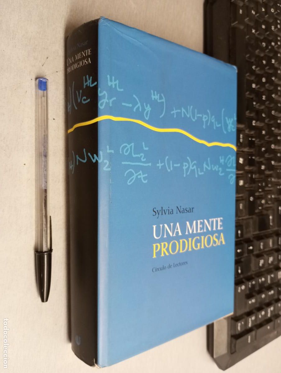 Libros de segunda mano: UNA MENTE PRODIGIOSA / SYLVIA NASAR / C&Iacute;RCULO DE LECTORES - Foto 1