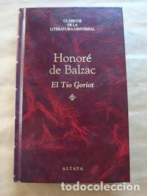 Libros de segunda mano: El T&iacute;o Goriot [Honor&eacute; de Balzac] - Foto 1