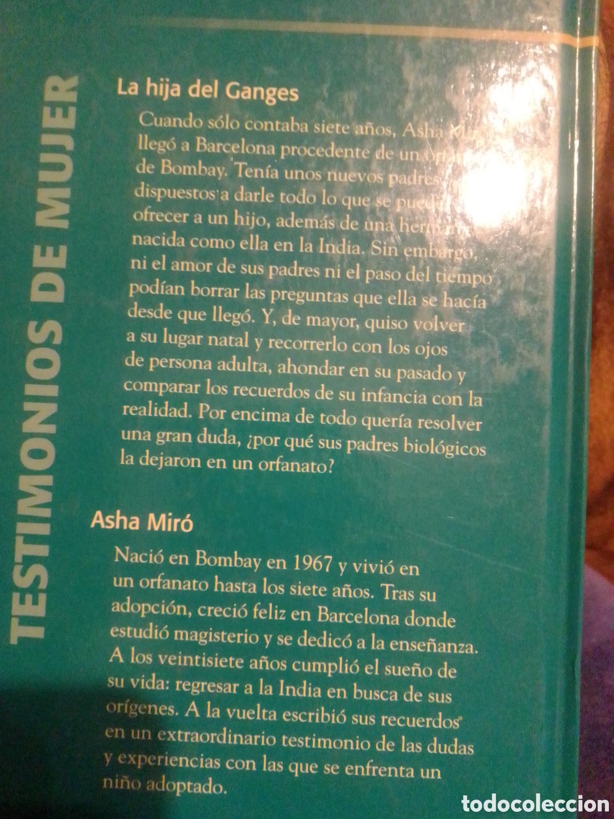 Libros de segunda mano: LA HIJA DEL GANGES - ASHA MIRO - Foto 2