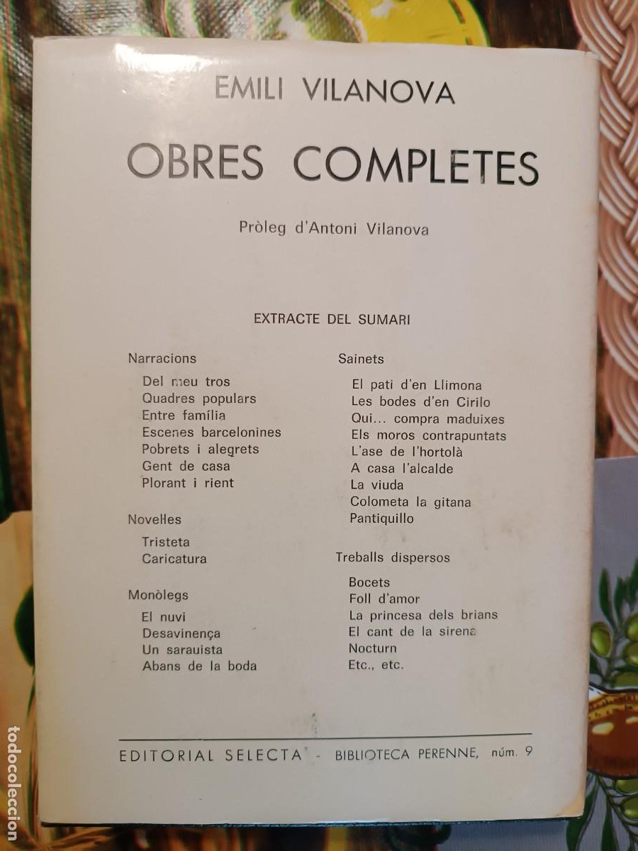 Libros de segunda mano: Obres completes Emili Vilanova - Foto 2