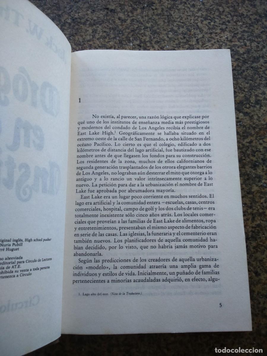 Libros de segunda mano: DROGAS EN EL INSTITUTO -- JACK THOMAS -- CIRCULO -- - Foto 2