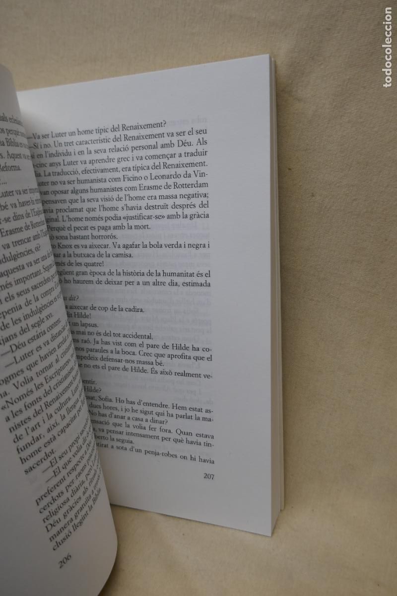 Libros de segunda mano: EL M&Oacute;N DE SOFIA - Jostein Gaarder - (EN CATALAN) - Foto 6
