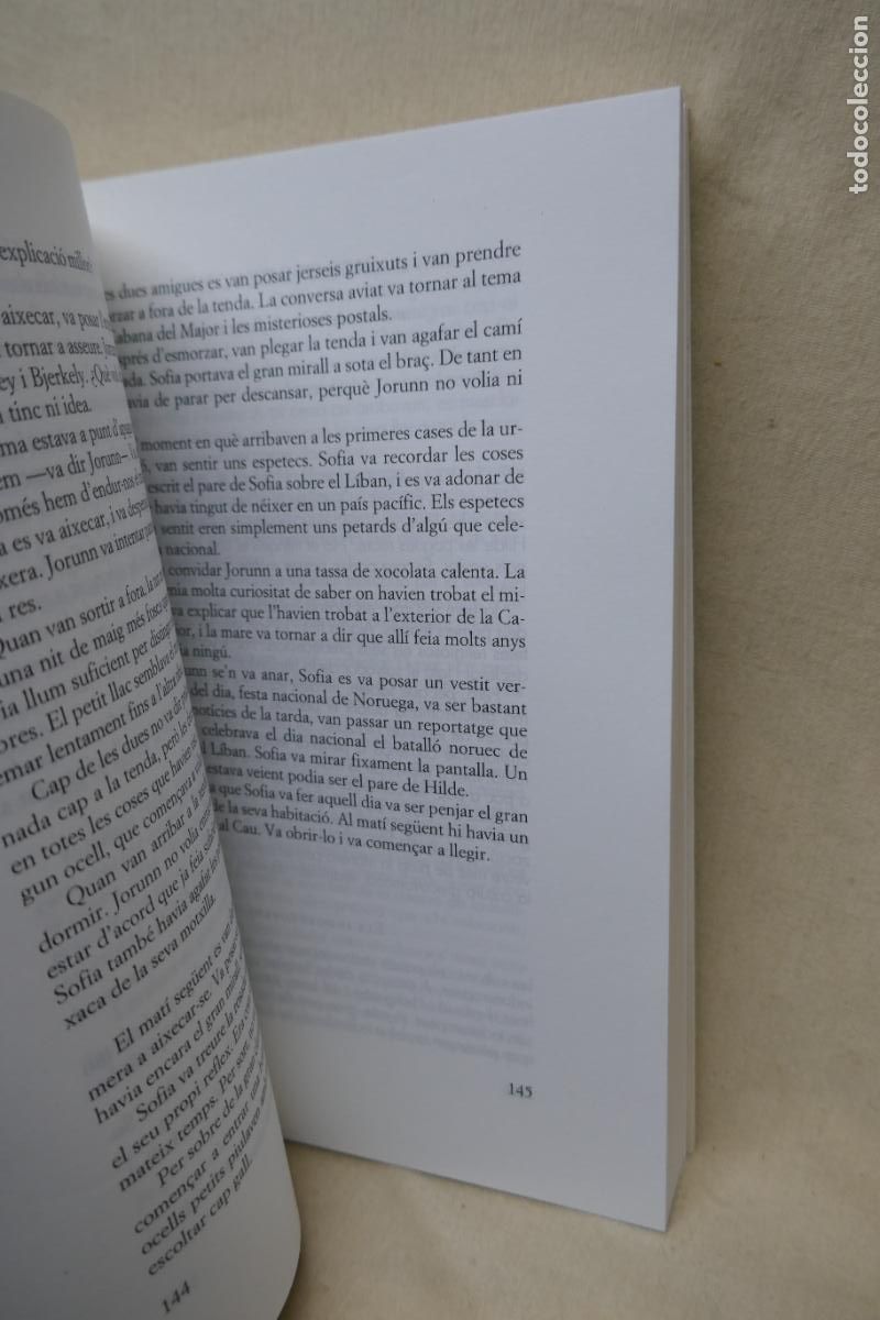 Libros de segunda mano: EL M&Oacute;N DE SOFIA - Jostein Gaarder - (EN CATALAN) - Foto 7