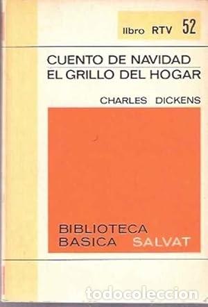 Libros de segunda mano: Cuento de Navidad; El grillo del hogar. Charles Dickens - Foto 1