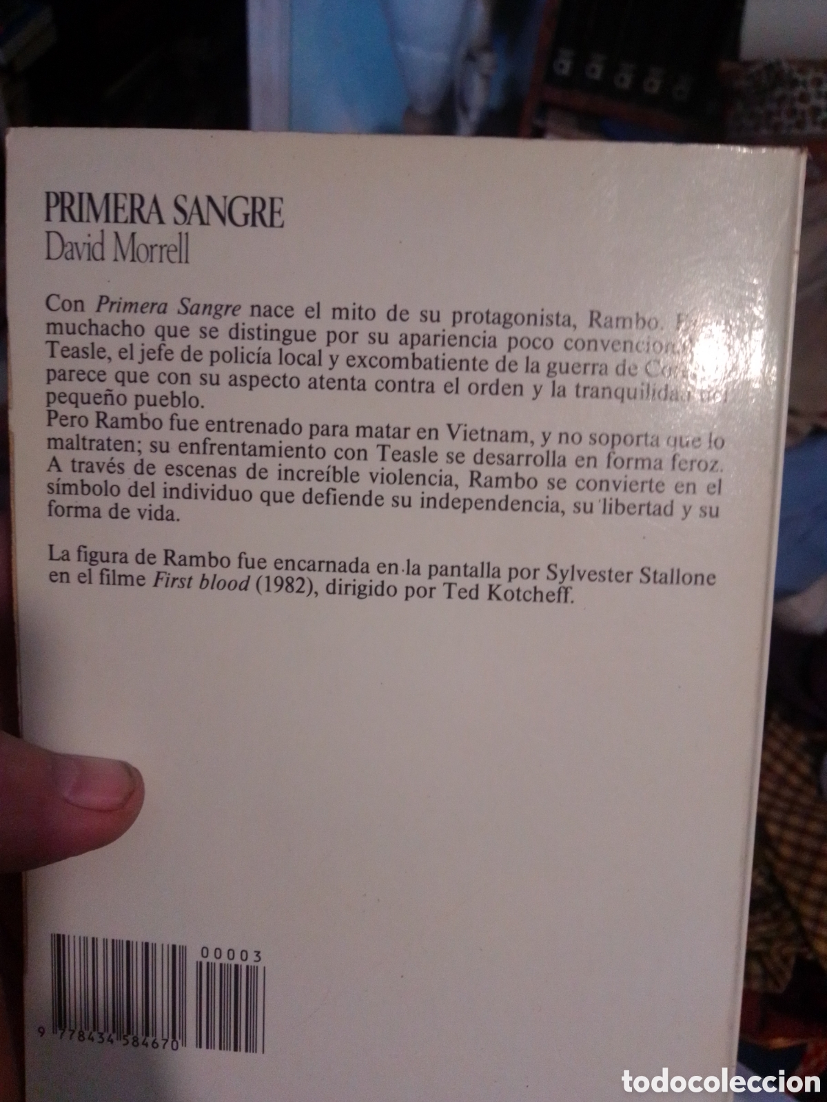 Libros de segunda mano: PRIMERA SANGRE DAVID MORRELL - Foto 2