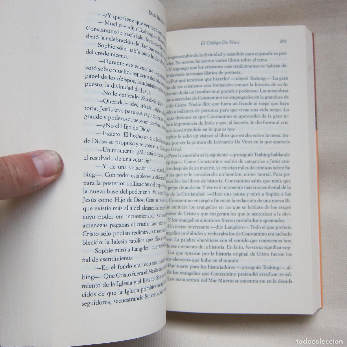 Libros de segunda mano: EL C&Oacute;DIGO DA VINCI - DAN BROWN (UMBRIEL) NOVELA - Foto 3
