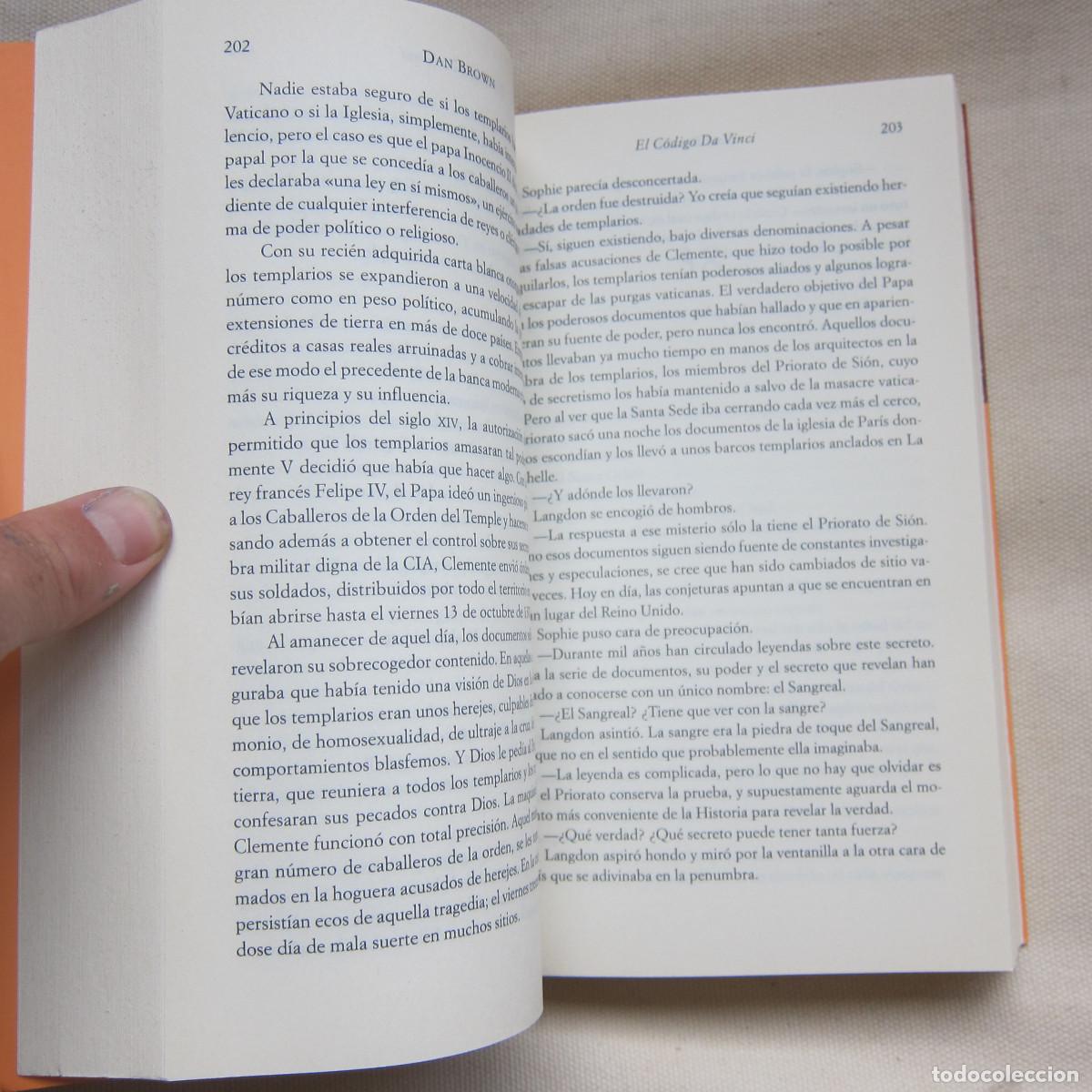 Libros de segunda mano: EL C&Oacute;DIGO DA VINCI - DAN BROWN (UMBRIEL) NOVELA - Foto 4