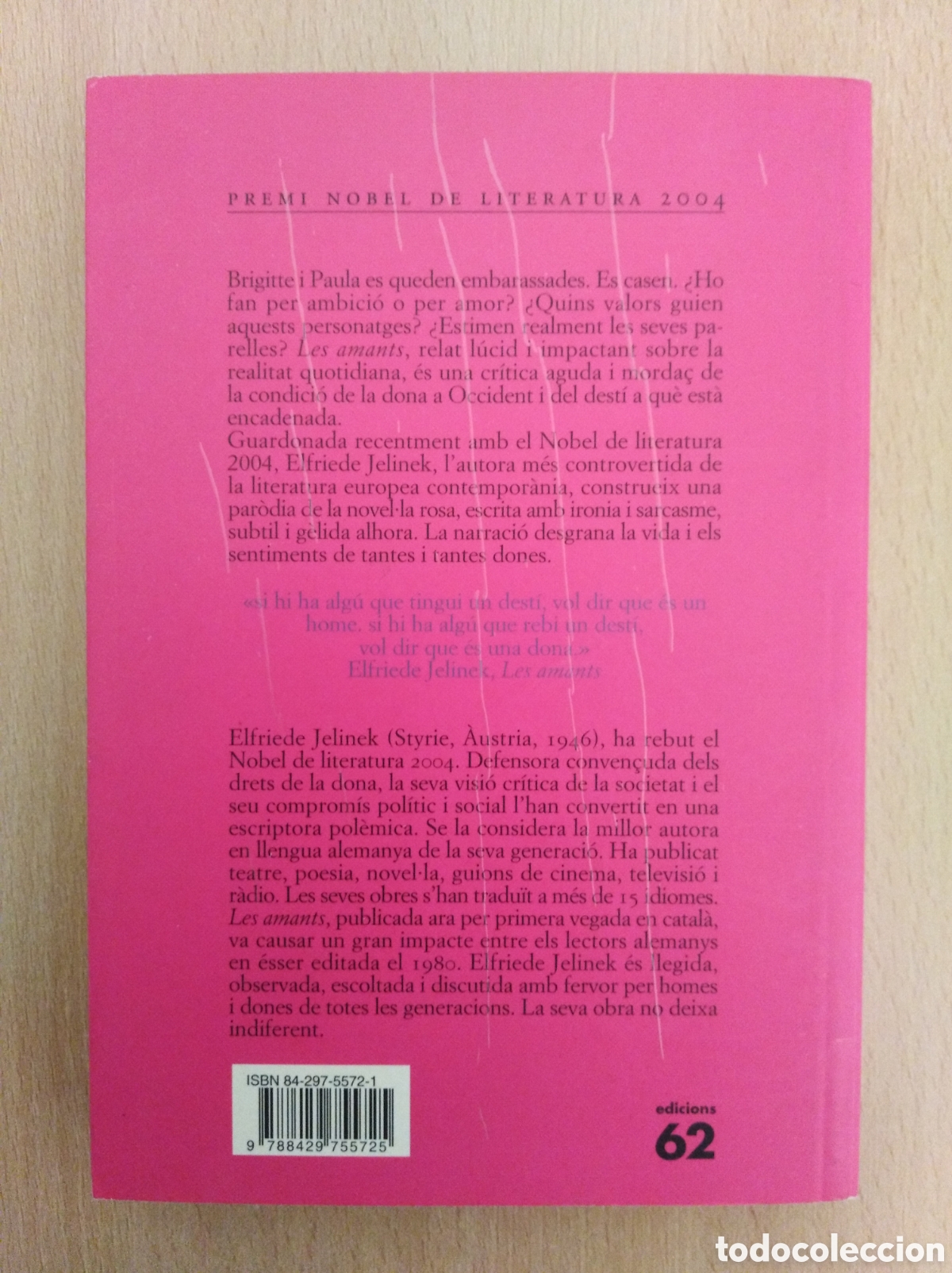 Libros de segunda mano: LES AMANTS. Elfriede Jelinek - Foto 2
