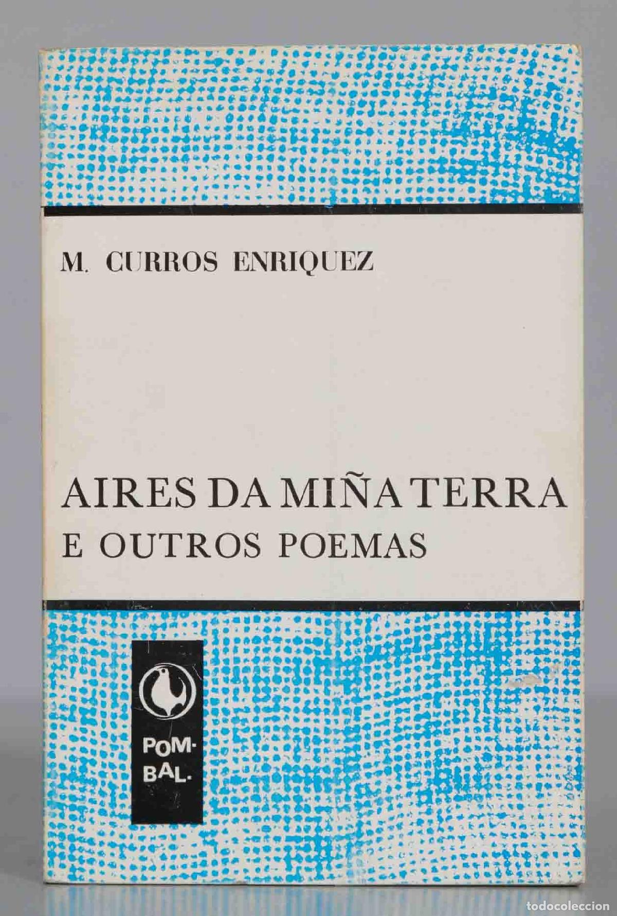Second hand books: M. CURROS ENRIQUEZ AIRES DA MI&Ntilde;A TERRA E OUTROS POEMAS