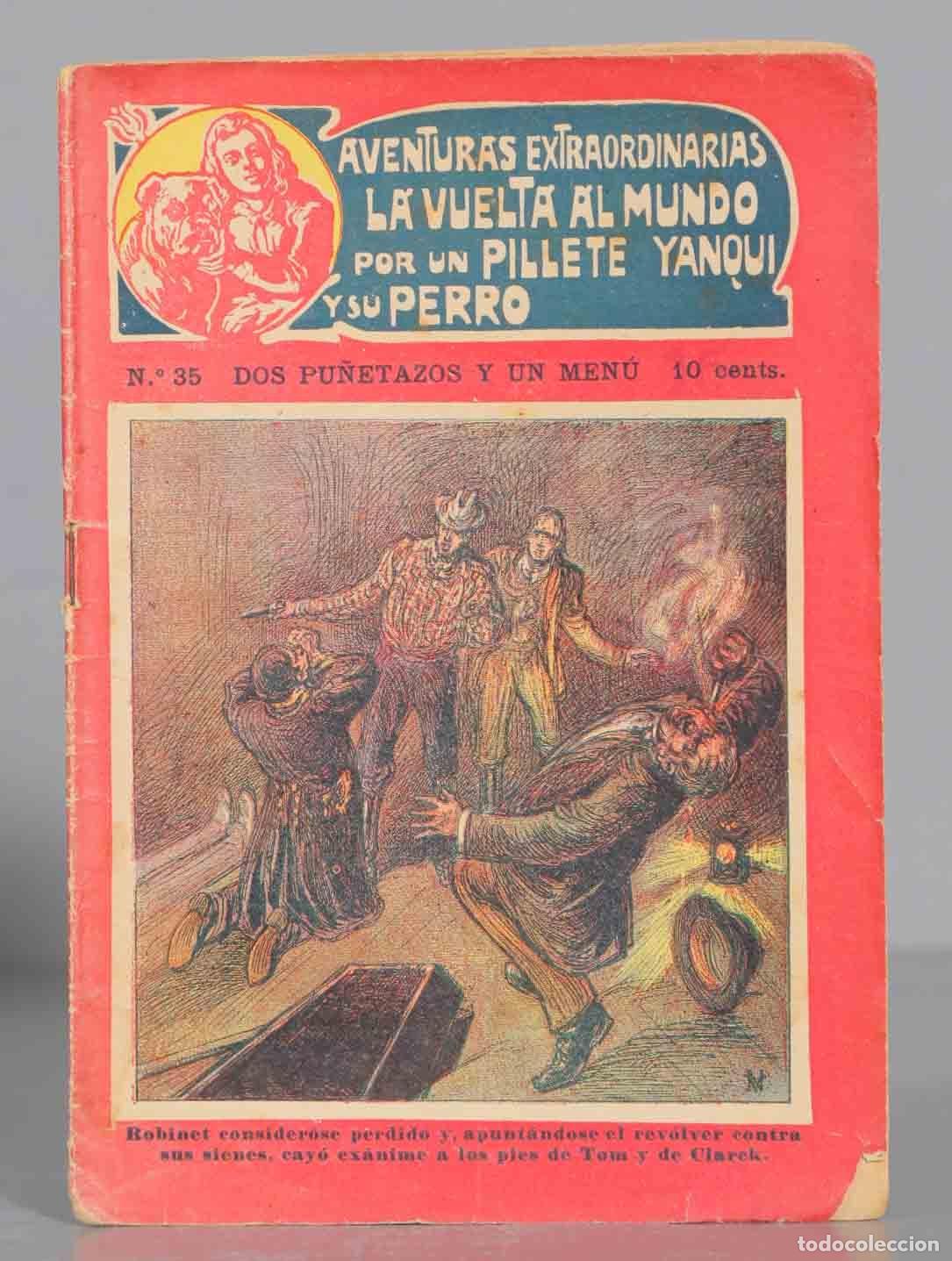 Livres d'occasion: AVENTURAS EXTRAORDINARIAS. LA VUELTA AL MUNDO POR UN PILLETE YANQUI Y SU PERRO 35