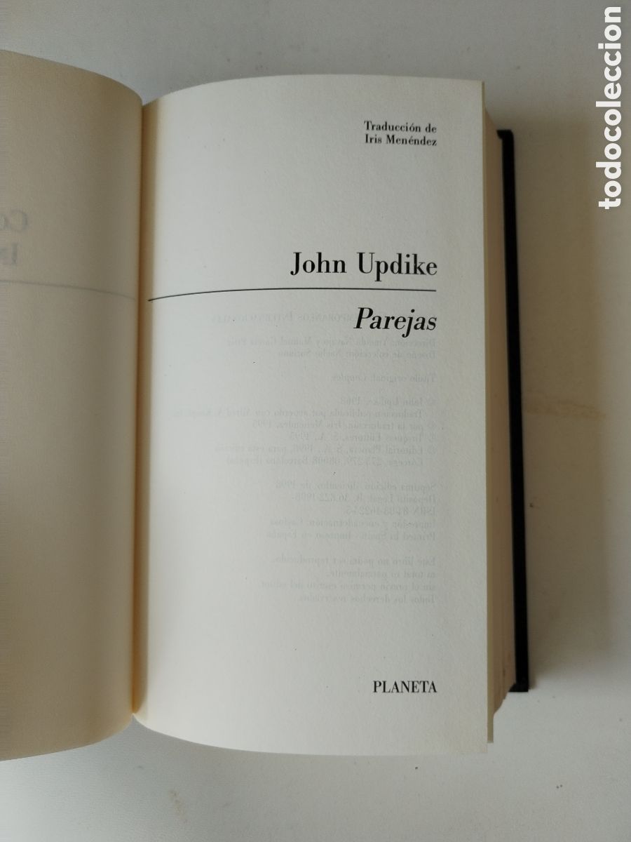 Libros de segunda mano: PAREJAS/JOHN UPDIKE. - Foto 2