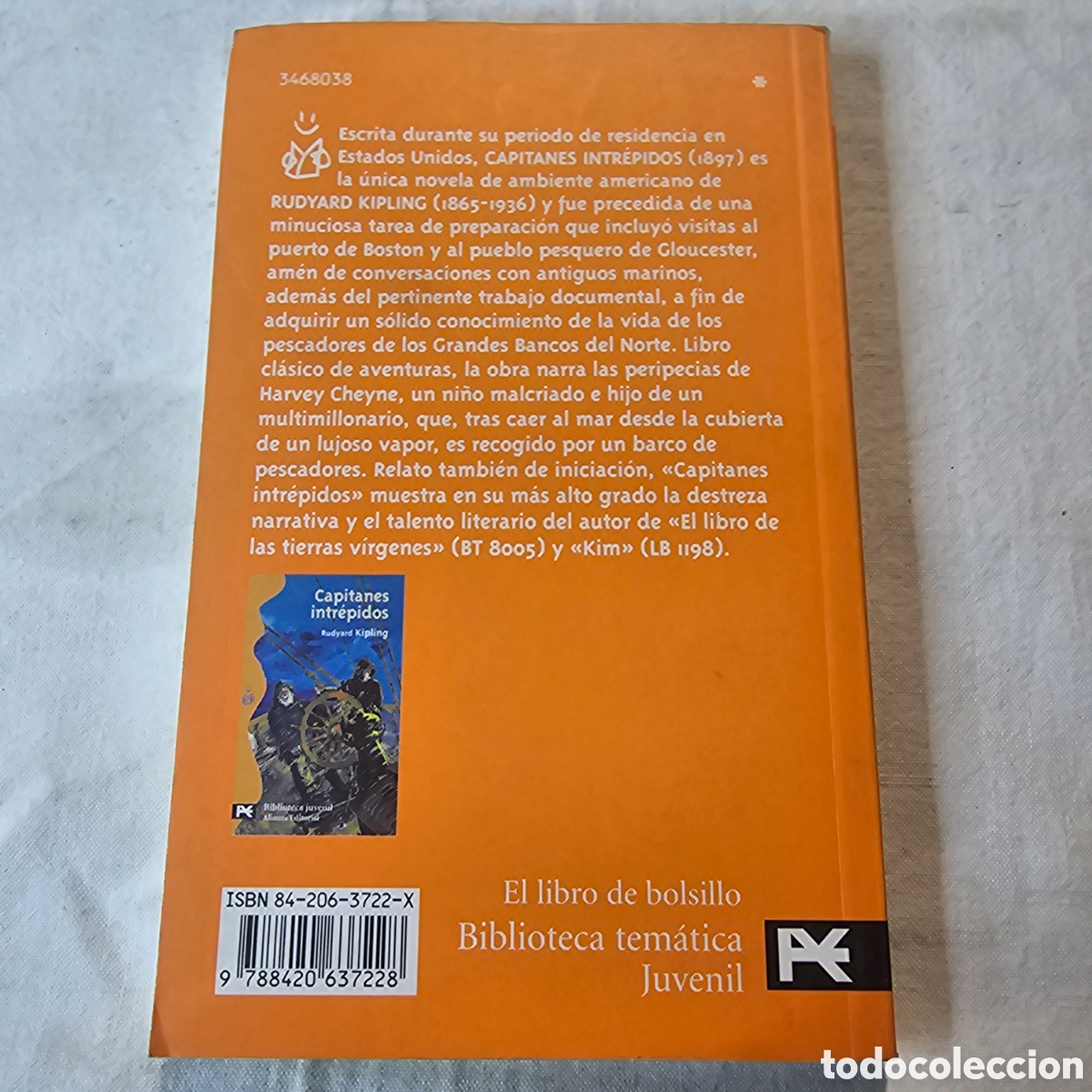 Libros de segunda mano: CAPITANES INTR&Eacute;PIDOS. RUDYARD KIPLING - Foto 2